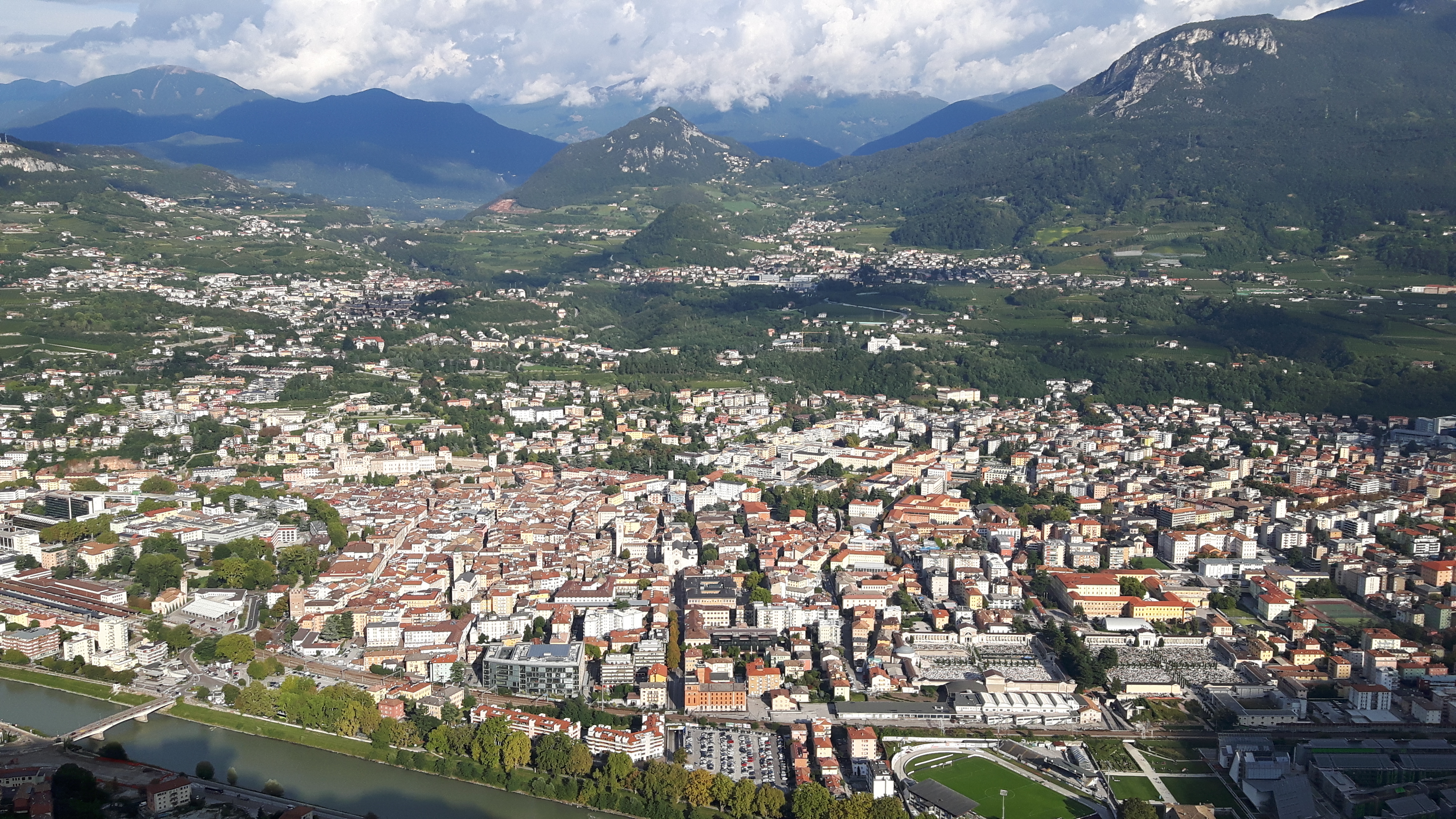 Quotidiano Trentino 09.01.2018: "Una Trento innovativa e più smart". Oltre che green.