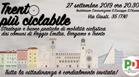 27 settembre 2019: Trento più ciclabile