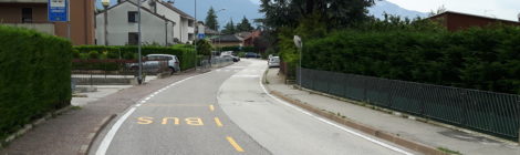 Martignano, Via ai Bolleri: interventi necessari per la sicurezza pedonale dei residenti