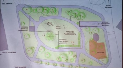 Piazza Centa. Nuovo parcheggio pertinenziale interrato. Come verrà ridisegnata la pista ciclabile? Interrogazione n. 541/2020